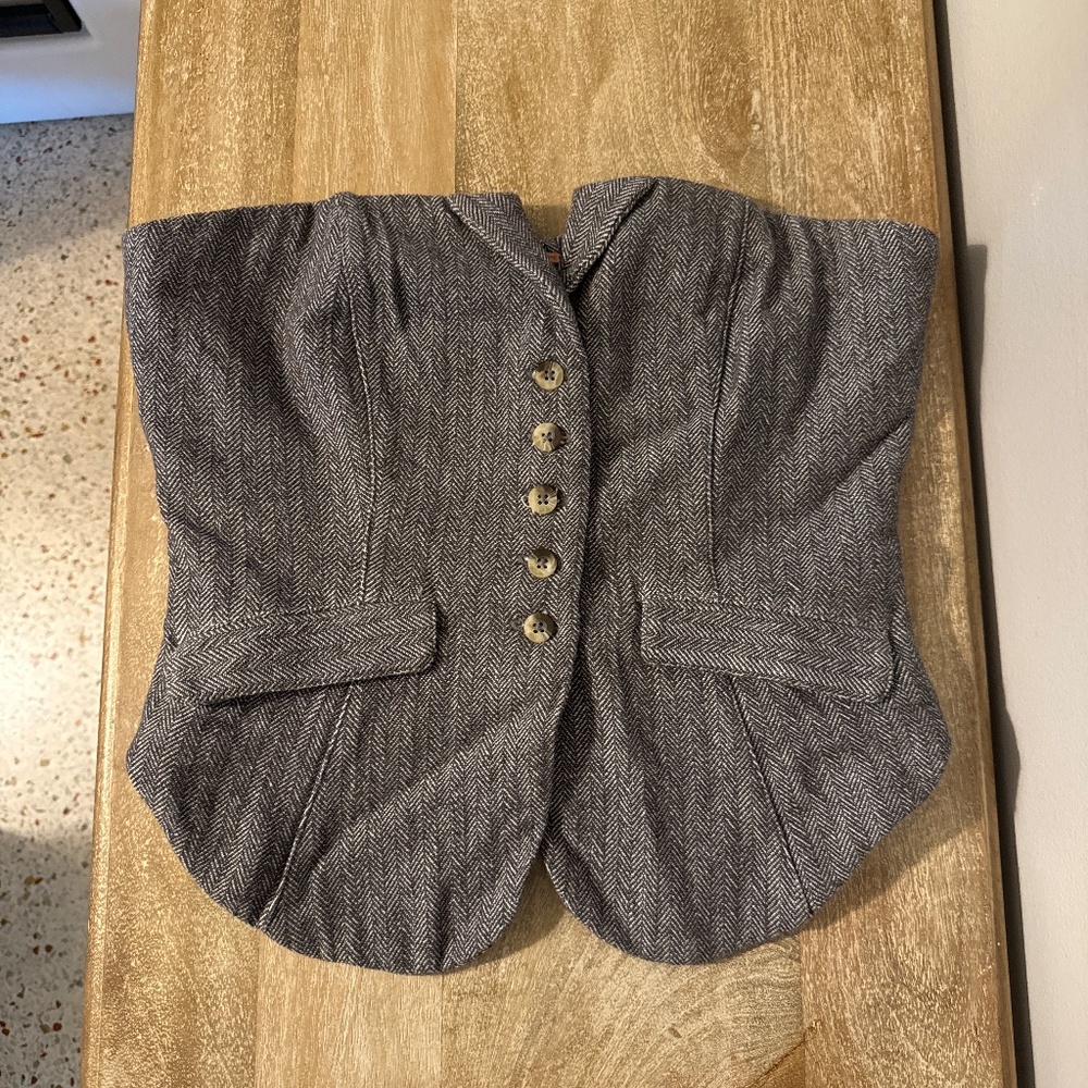 Free People menswear tube top